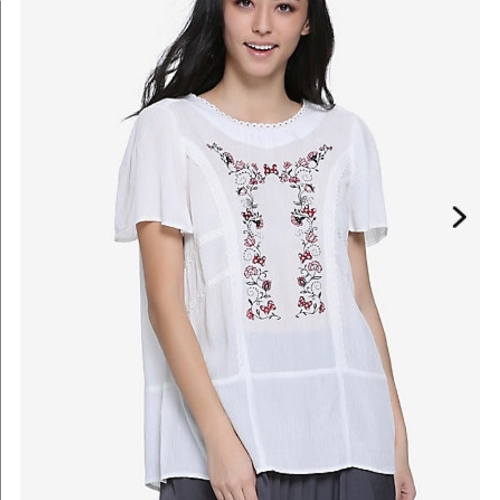Disney Minnie Mouse Crochet blouse by boxlunch